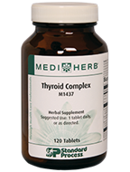 Thyroid Complex by MediHerb 120 Tablets