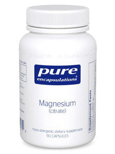 Magnesium Citrate by Pure Encapsulations 150 mg  90 vcaps