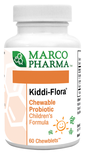 Kiddi-Flora Chewable Probiotics by Marco Pharma 60 Tablets