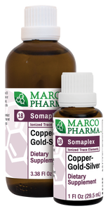 Copper Gold Silver Somaplex No. 18 by Marco Pharma 1 fl oz (30 ml)