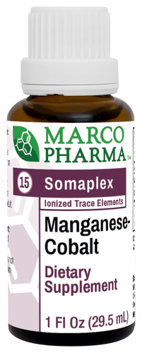 Manganese-Cobalt Somaplex No. 15 by Marco Pharma 1 fl oz (29.5)