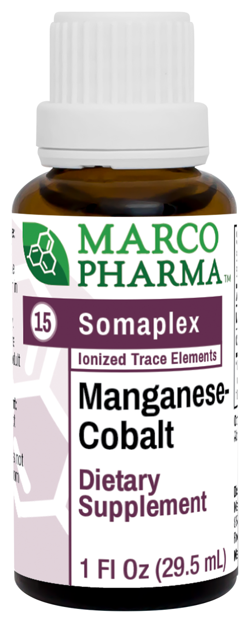 Manganese-Cobalt Somaplex No. 15 by Marco Pharma 1 fl oz (29.5)
