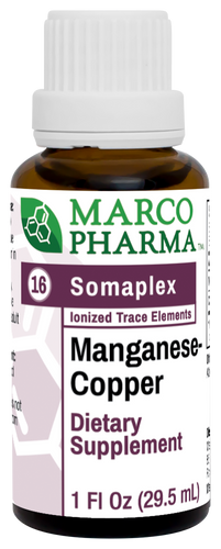 Manganese-Copper Somaplex No. 16 by Marco Pharma 1 oz (29.5 ml)