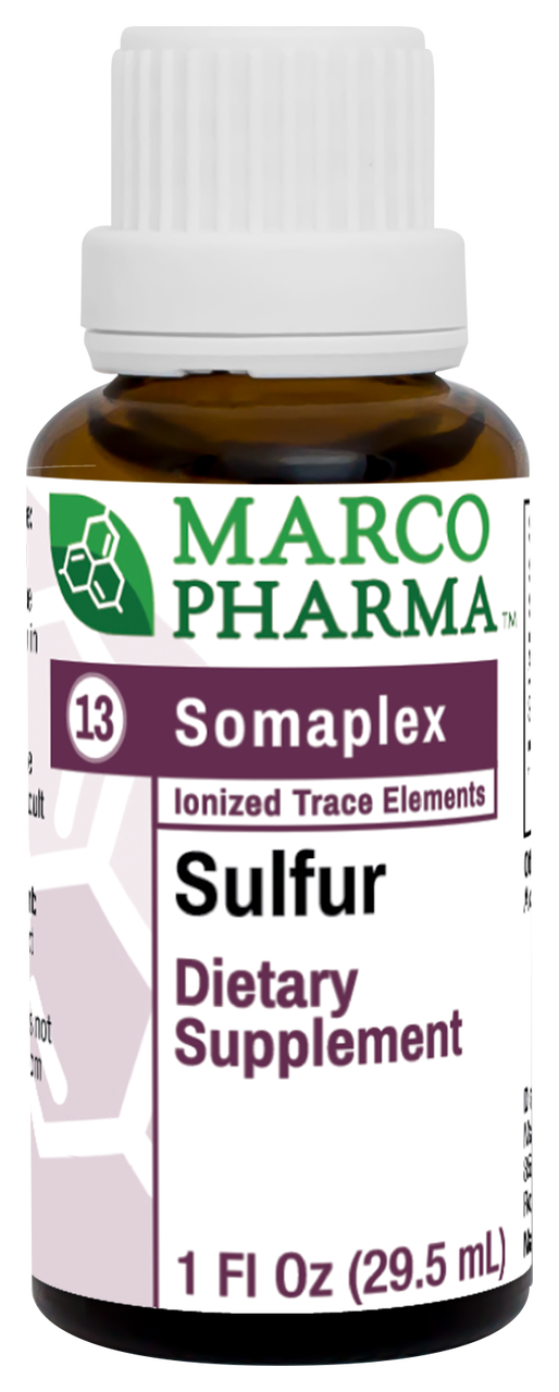 Sulfur No. 13 Somaplex by Marco Pharma  29.5 ml (1 oz)