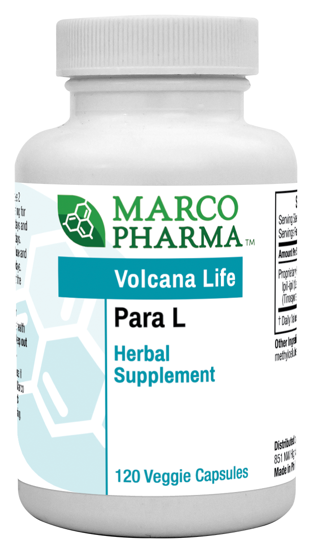 PARA-L by Volcana Life Marco Pharma  120 Capsules