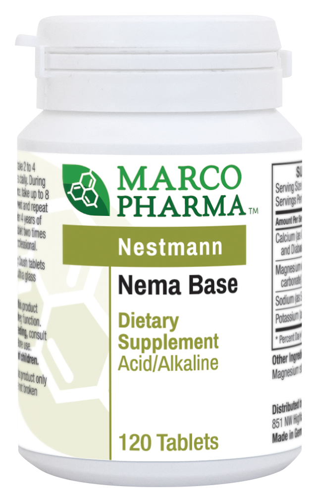 Nema Base (Acid/Alkaline) by Marco Pharma  120 Tablets