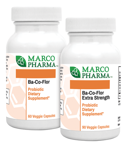 Ba-Co-Flor Probiotic Extra Strength by Marco Pharma 90 capsules (1 Billion per capsule)