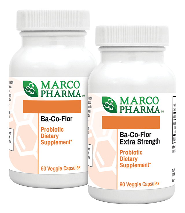 Ba-Co-Flor Probiotic by Marco Pharma 60 capsules (750 million per capsule)