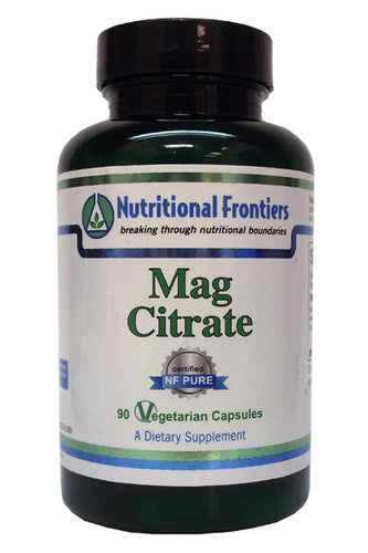 Mag Citrate by Nutritional Frontiers 90 Vege Capsules