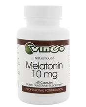 Melatonin 10mg by Vinco 60 capsules (Best By Date: February 2020)