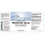 Melatonin Spray by Energetix 2 fl oz