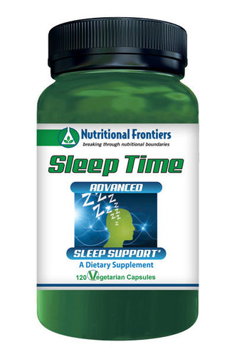 Sleep Aid Supplement - Sleep Time by Nutritional Frontiers - 120 Capsules