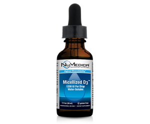 Vitamin D3 Superior Absorption - Micellized D3™ 1200 by Nu Medica 1 fl oz