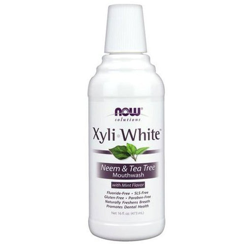 Xyliwhite Neem & Tea Tree Mouthwash by Now Foods 16 fl oz Liquid