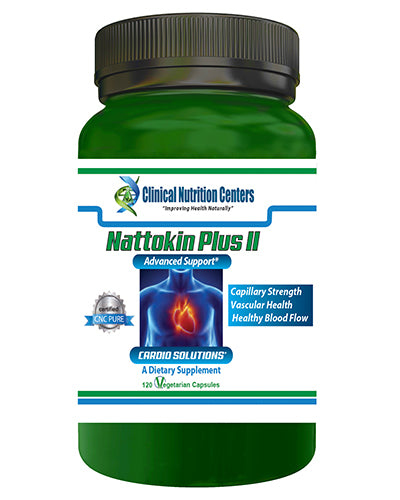 Nattokin Plus by Clinical Nutrition Centers 120 Vege Capsules