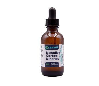 BioActive Carbon Minerals by Cellcore BioSciences 2 oz bottle