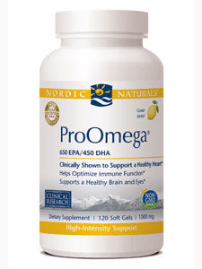 PRO-OMEGA® LEMON 120 GELS by Nordic Naturals