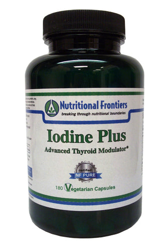 Iodine Plus 180 Vege Caps by Nutritional Frontiers