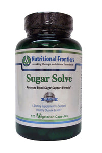 Sugar Solve by Nutritional Frontiers 120 Vege Capsules