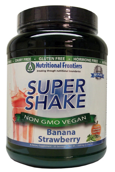 Super Shake Banana Strawberry by Clinical Nutrition Centers 1.009 Kg (2.24 lbs.)