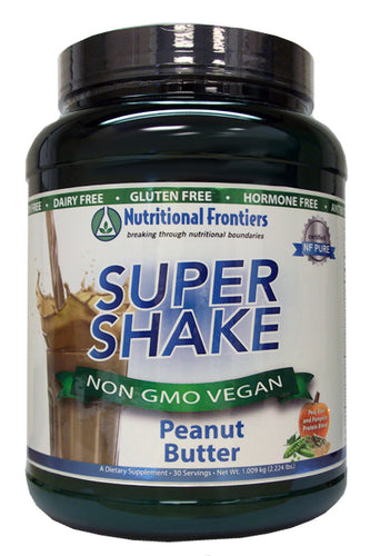 Super Shake Peanut Butter by Nutritional Frontiers 1.009 Kg (2.24 lbs.)