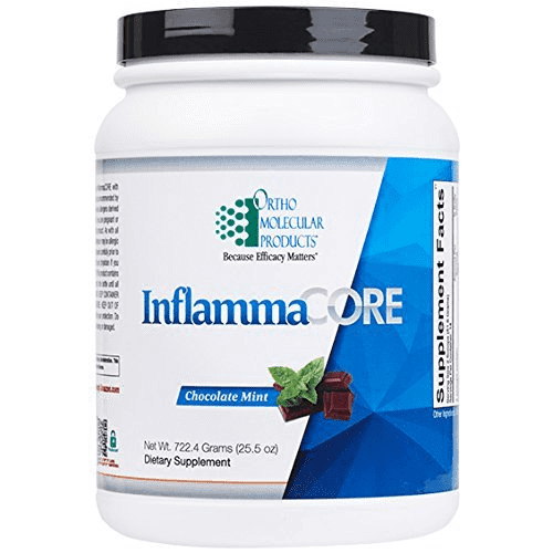 InflammaCore by Ortho Molecular Products 739.2 grams ( 26.1 oz / 1 lb. 10.1 oz ) powder (Chocolate Mint)