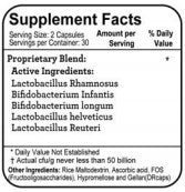 Gut - Brain Symbiotic by Professional Health Products ( PHP ) 60 DR Caps