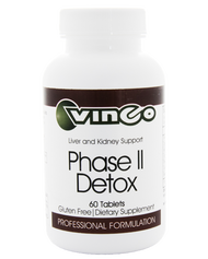 Phase II Detox by Vinco 60 tablets (Best By Date: March 2018)