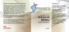 Adrenal Milieu by Physica Energetics 2 oz. (60 ml)