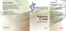 Adreno Code by Physica Energetics 2 oz. ( 60 ml )