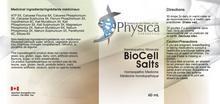 BioCell Salts by Physica Energetics 2 oz. (60 ml)