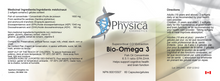 Bio-Omega 3 by Physica Energetics 60 softgels