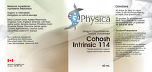 Cohosh Intrinsic 1-14 by Physica Energetics 2 oz. (60 ml)
