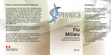Flu Milieu by Physica Energetics 2 oz. (60 ml)