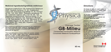 GB Milieu by Physica Energetics 2 oz. (60 ml)