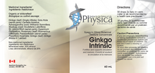 Ginkgo Intrinsic by Physica Energetics 2 oz. (60 ml)