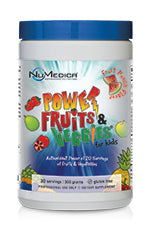 Power Fruits and Veggies for Kids by Nu Medica ( 30 servings ) 10.58 oz. ( 300 g ) Powder