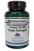 Power Q 600 by Nutritional Frontiers (Da Vinci Labs) 300 mg CoQ10 Triple Strength 30 Chewables