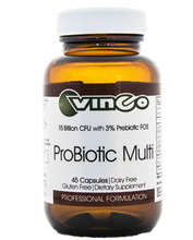 ProBiotic Multi by Vinco (15 Billion CFU) w/ Prebiotic FOS 45 Capsules