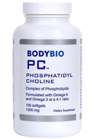 BodyBio PC ( Phosphatidyl Choline ) by BodyBio 100 Softgels