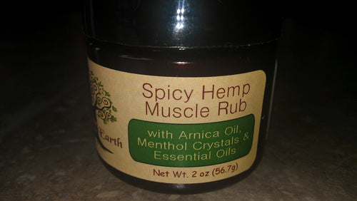 Spicy Hemp Muscle Rub 2 oz. (60 g)