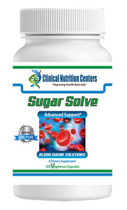 Sugar Solve by Clinical Nutrition Centers 120 Vege Capsules