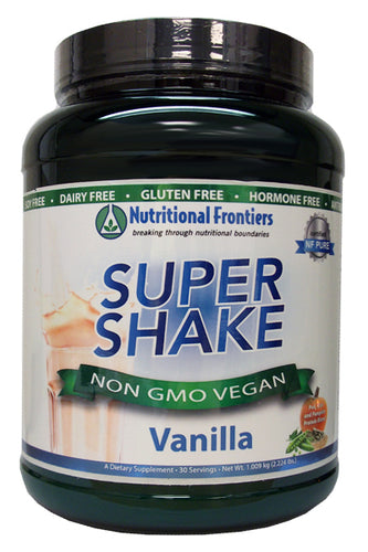 Allergen-Free Snacks - Super Shake Vanilla by Nutritional Frontiers - 2.224 lbs