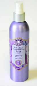 Relax Lavender Body & Linen Spray by Terra Essential 8 oz. (240 ml)