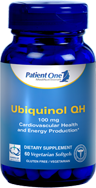 Ubiquinol QH 100mg softgels by Patient One