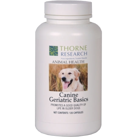 Canine Geriatric Basics - 120 Count By Thorne Research