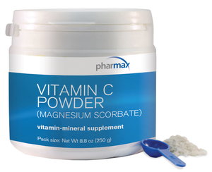 Vitamin C Powder (Magnesium Ascorbate) - 8.8 oz By Pharmax