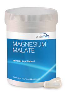 Magnesium Malate - 120 Capsules By Pharmax