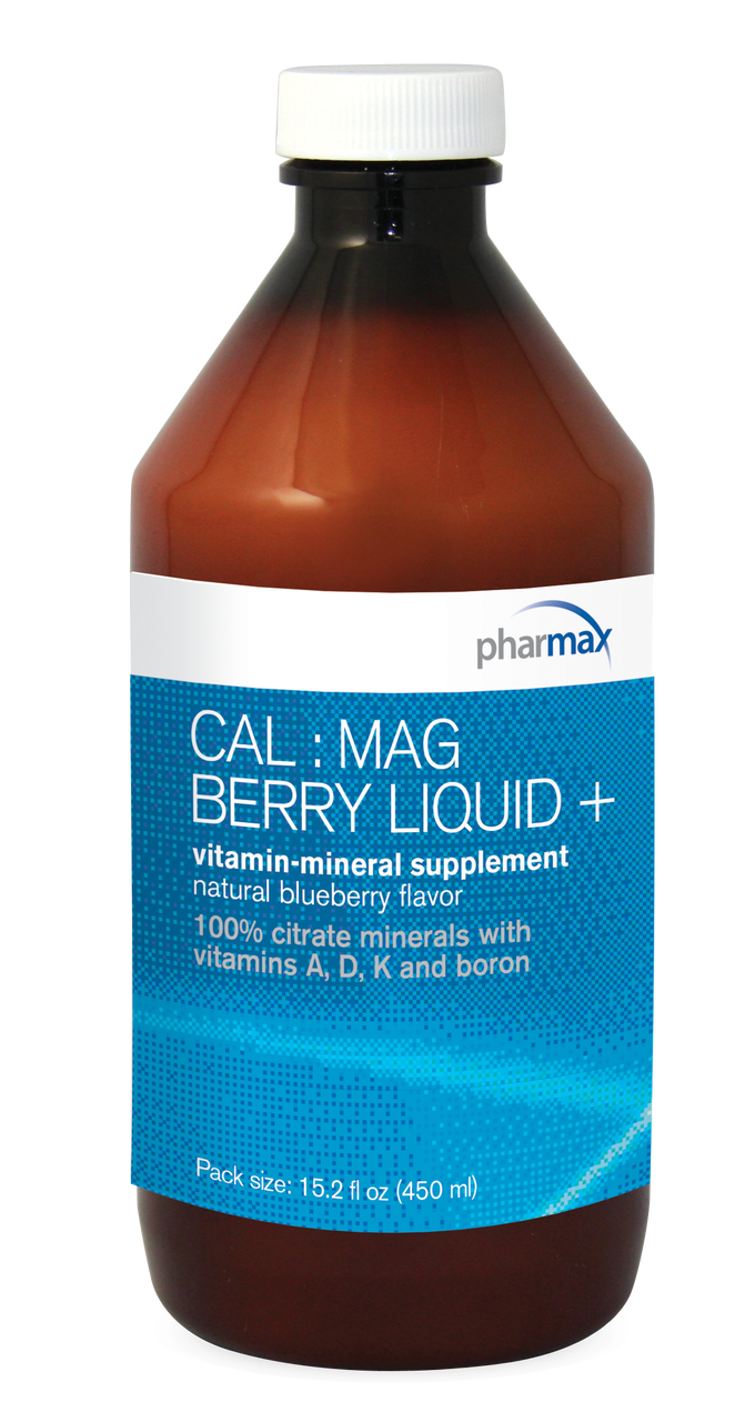 Cal : Mag Berry Liquid + - 15.2 fl oz By Pharmax
