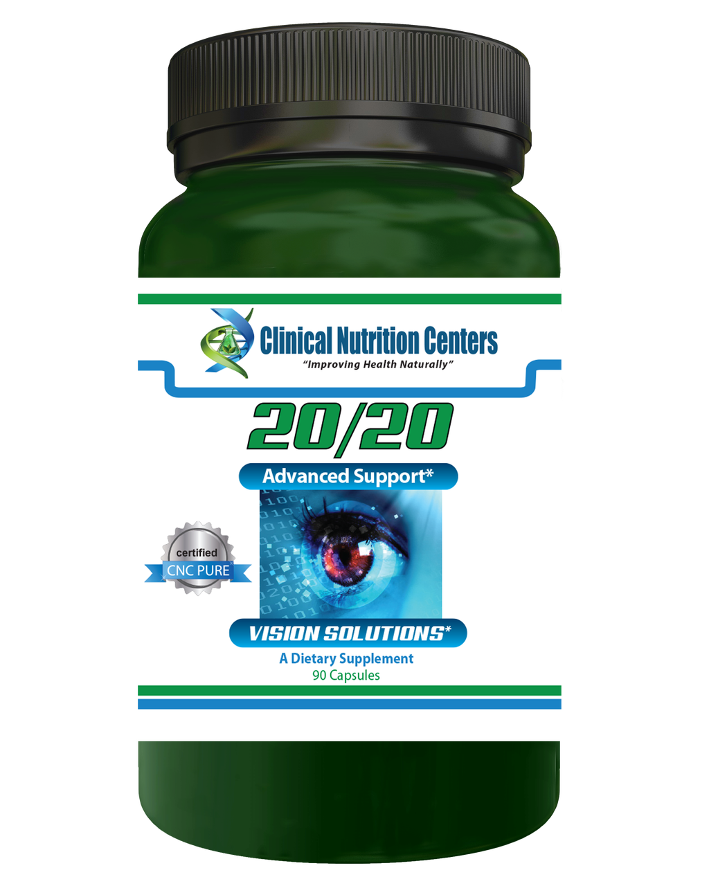 Vision Supplements 20/20 by Clinical Nutrition Centers 90 Capsules